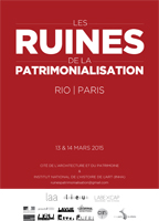 Les ruines de la patrimonialisation #2 : Thématiques Transversales