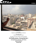 Le Film comme « Forme-De-Vie »