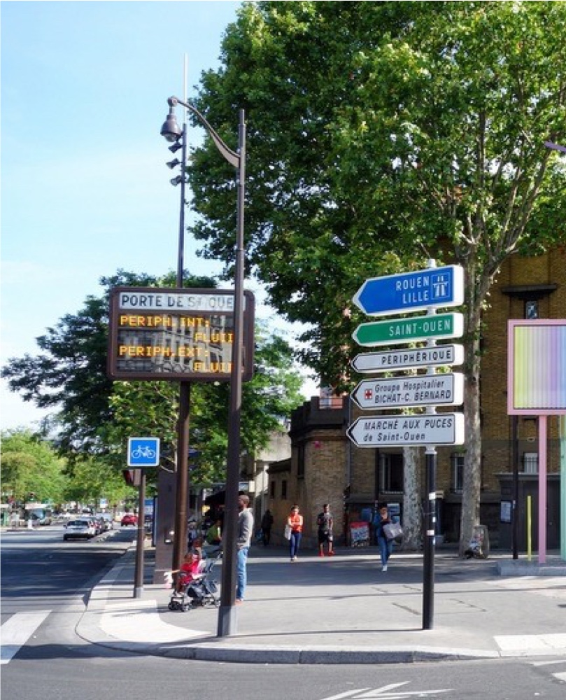 Les transformation de la Porte de Saint-Ouen Les transformation de la Porte de Saint-Ouen