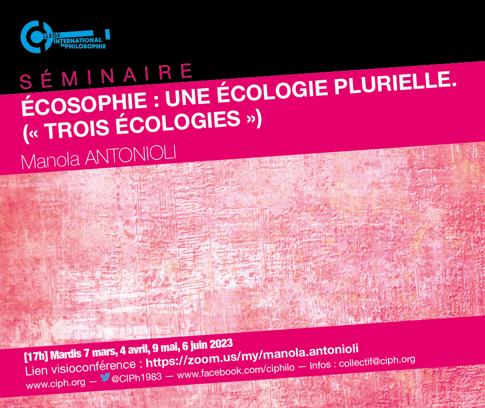 Écosophie : une écologie plurielle - Trois écologies