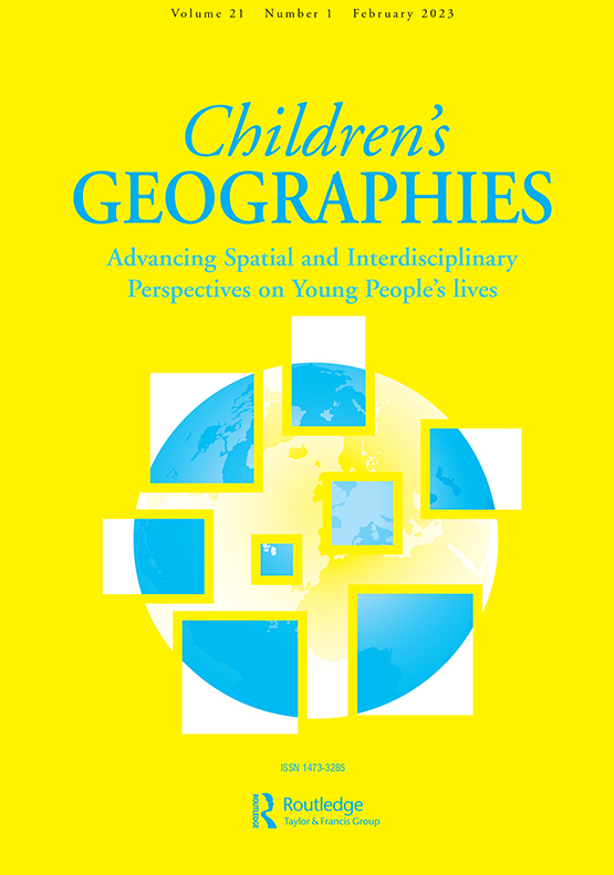 Research with children from a transdisciplinary perspective : coproduction of knowledge by walking